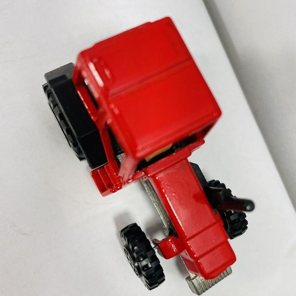 Vintage WELLY Red Die Cast Metal Toy Vehicle Farm Tractor No. 9131 - Picture 7 of 11